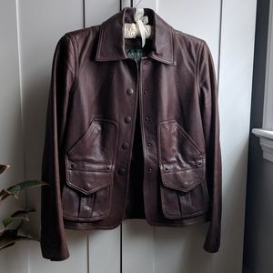 Ralph Lauren Leather Jacket